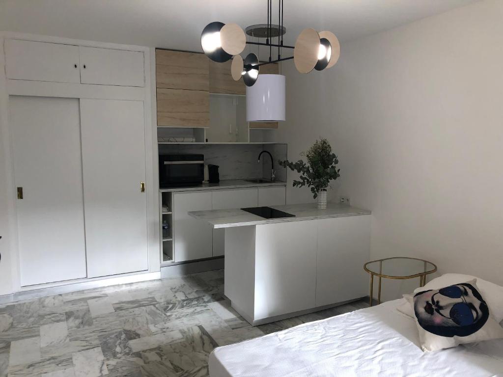 Studio contemporain à Cannes avec terrasse et parking - 35 m²