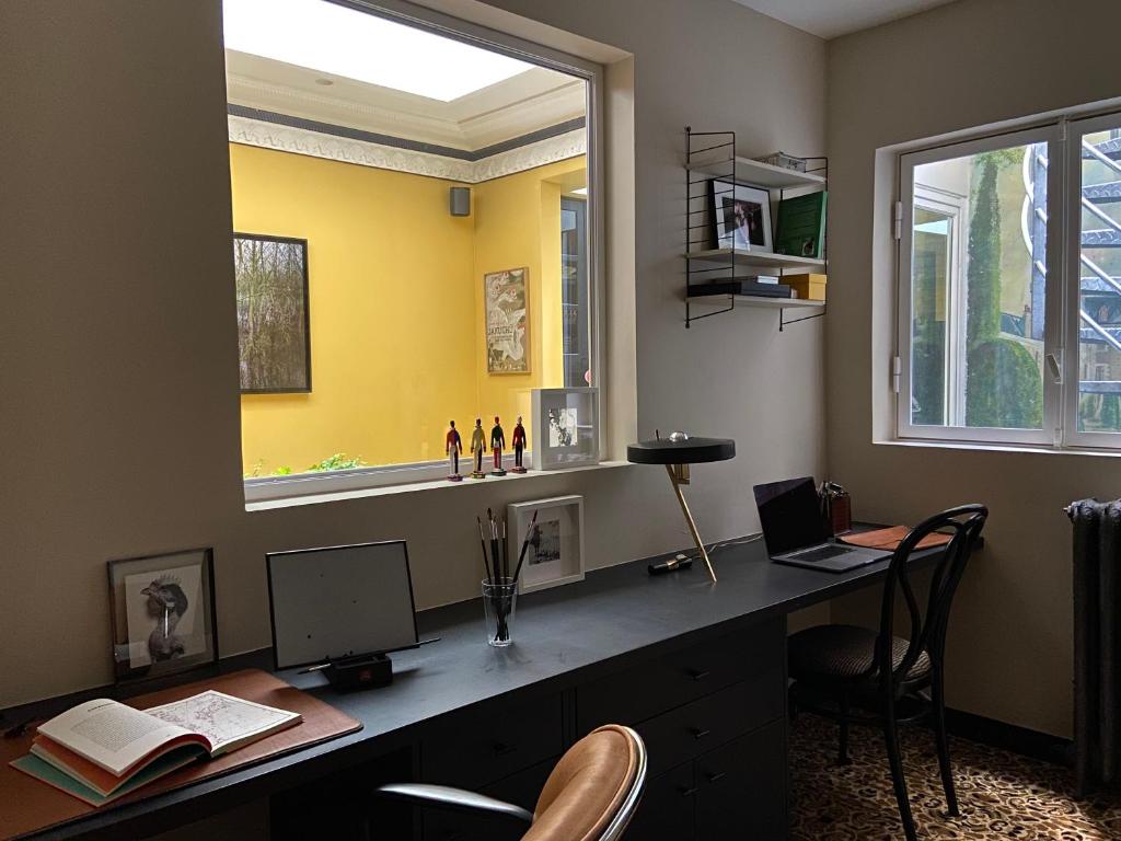 Élégant duplex familial avec terrasse Paris centre