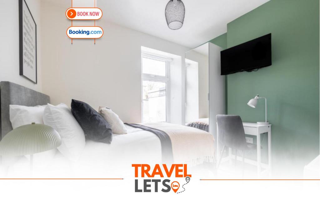 Gallery image of Private Double Rooms by Travel Lets Short Term Rental Agency In Derry City Centre in Derry Londonderry