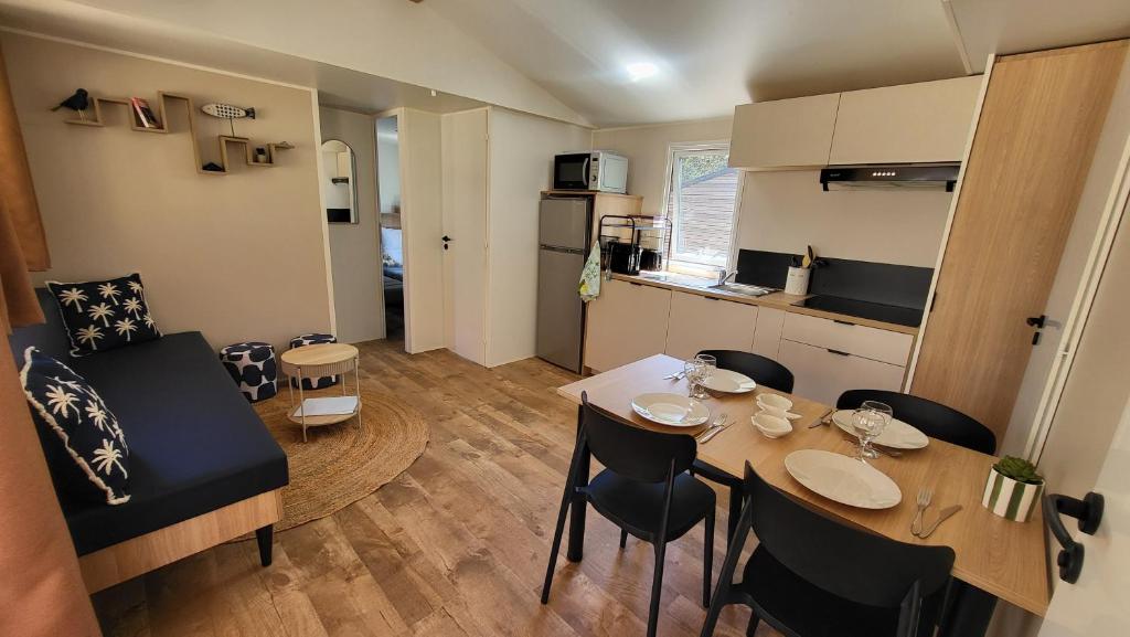 L'Eden des Chênes - Mobil-home premium neuf 6-7 pers - accès direct plage - Porto Vecchio