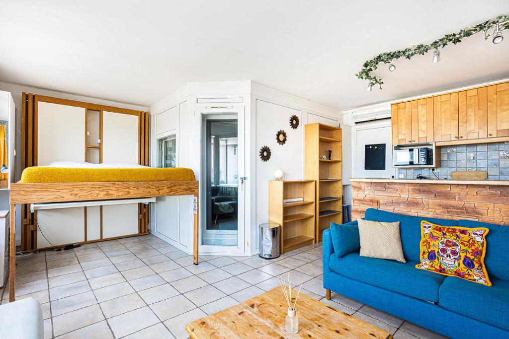 Studio cosy au cœur du 13e Vue sur Paris