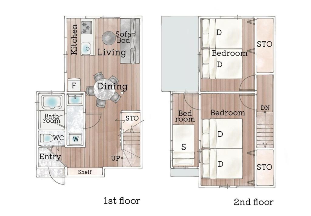 TaipA Fully renovated Ikebukuro 1 station 6 beds