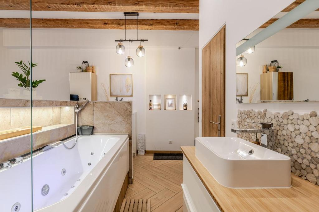 Studio spa charme alsacien Hypercentre cathédrale