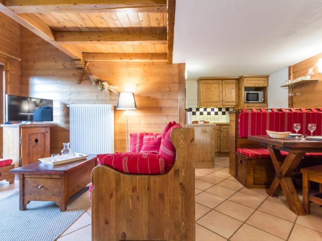 Appartement 3 pièces avec balcon, skis aux pieds