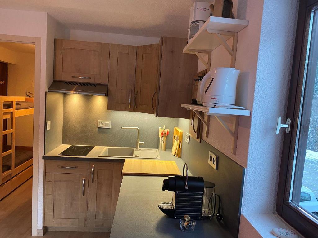Châtel : 2 pièces avec balcon et parking