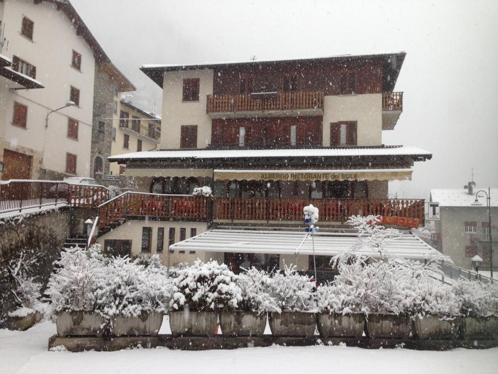 Albergo Ristorante Sole v zimě