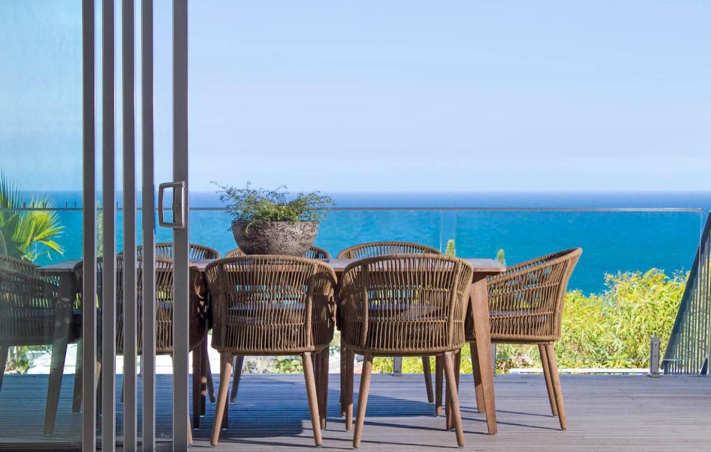 Naturlandskabet i nærheden af feriehuset