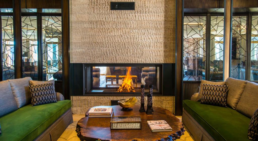 Posezení v ubytování Hotel Caeli