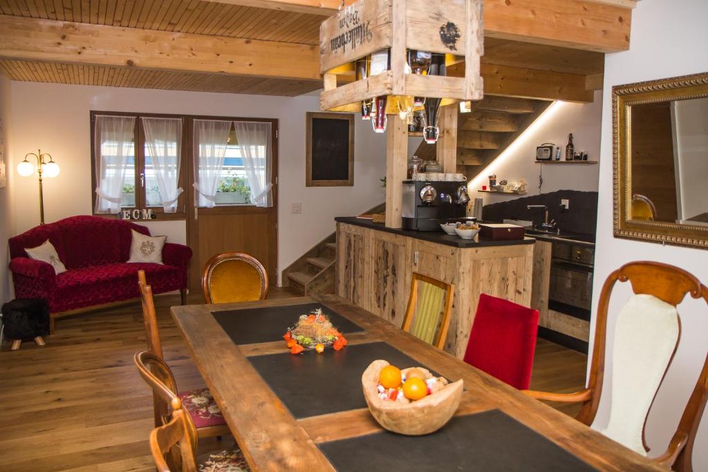 Kuchyň nebo kuchyňský kout v ubytování Conny's B&B