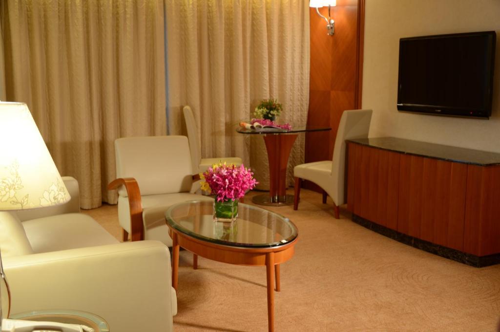 TV a/nebo společenská místnost v ubytování Grandview Hotel Macau
