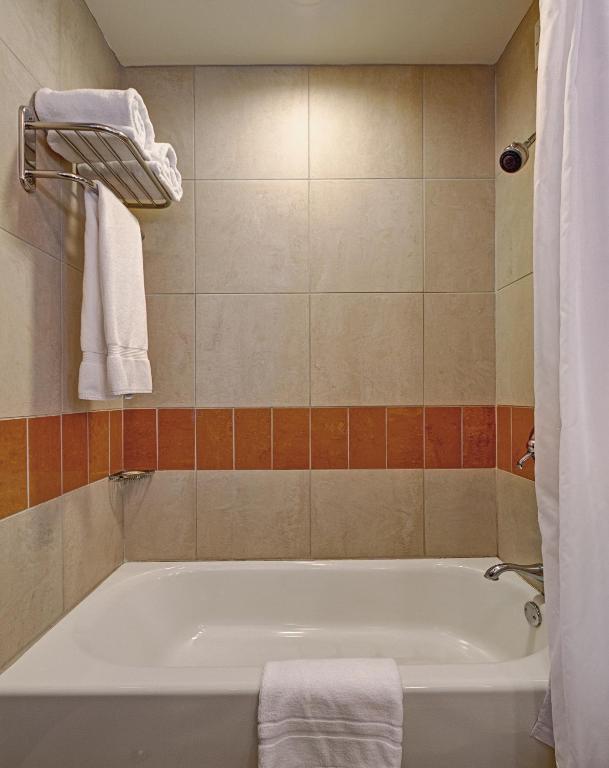 Koupelna v ubytování Hotel Giraffe by Library Hotel Collection