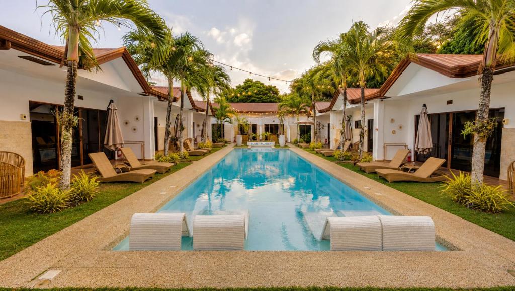 an image of a swimming pool in a villa at Blue Planet Panglao in Panglao Island