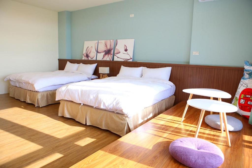 Postel nebo postele na pokoji v ubytování Mulin B&B