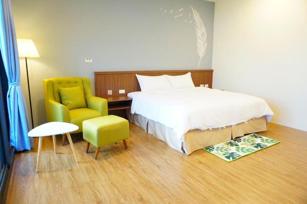 Postel nebo postele na pokoji v ubytování Mulin B&B
