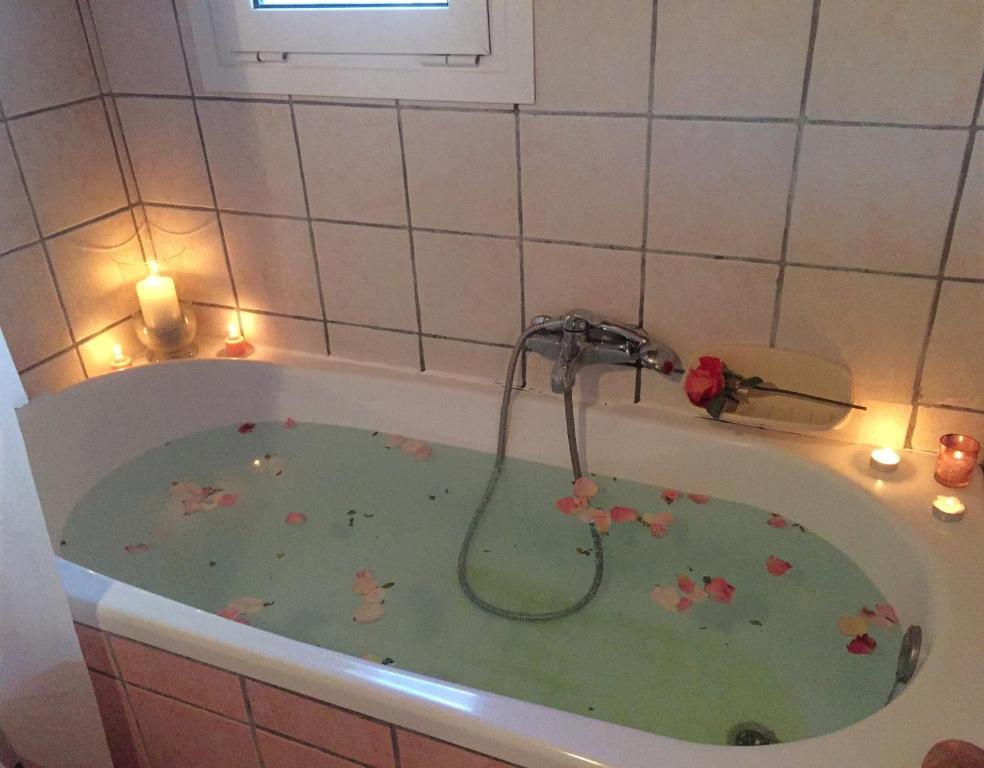 Kúpeľňa v ubytovaní Iliana Villas