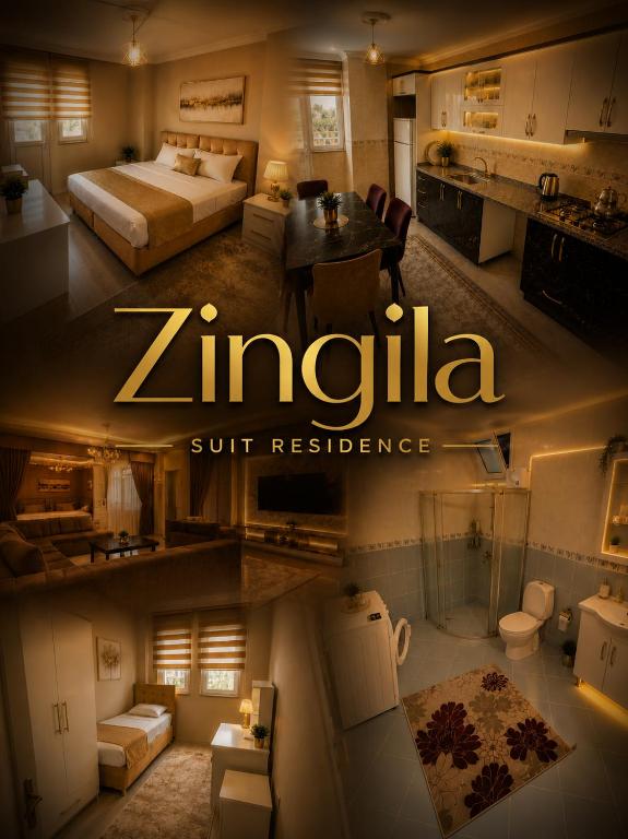 a poster of a zirula suite residence at Trabzon Zingila Residence in Yomra