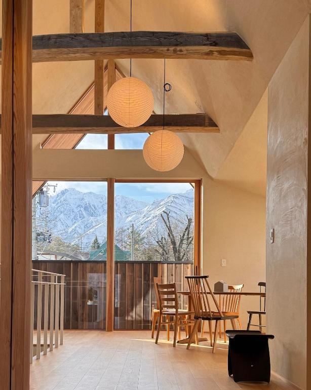 Mountain view chalet in Echoland - 岳見Gakumi