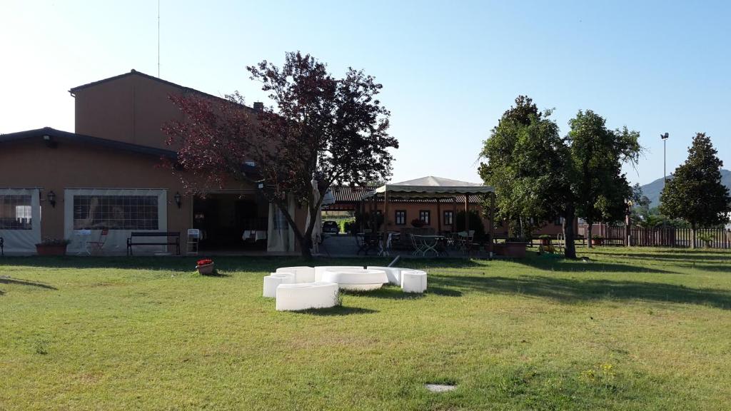 Zahrada ubytování Antico Casale Le Fossate