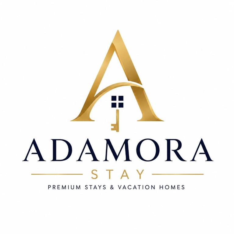 a letter logo with a cross and a house at Adamora Stay in Marsa Alam City