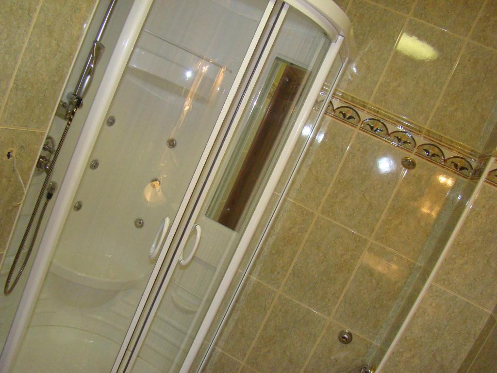 Koupelna v ubytování Hotel Vila Ariston
