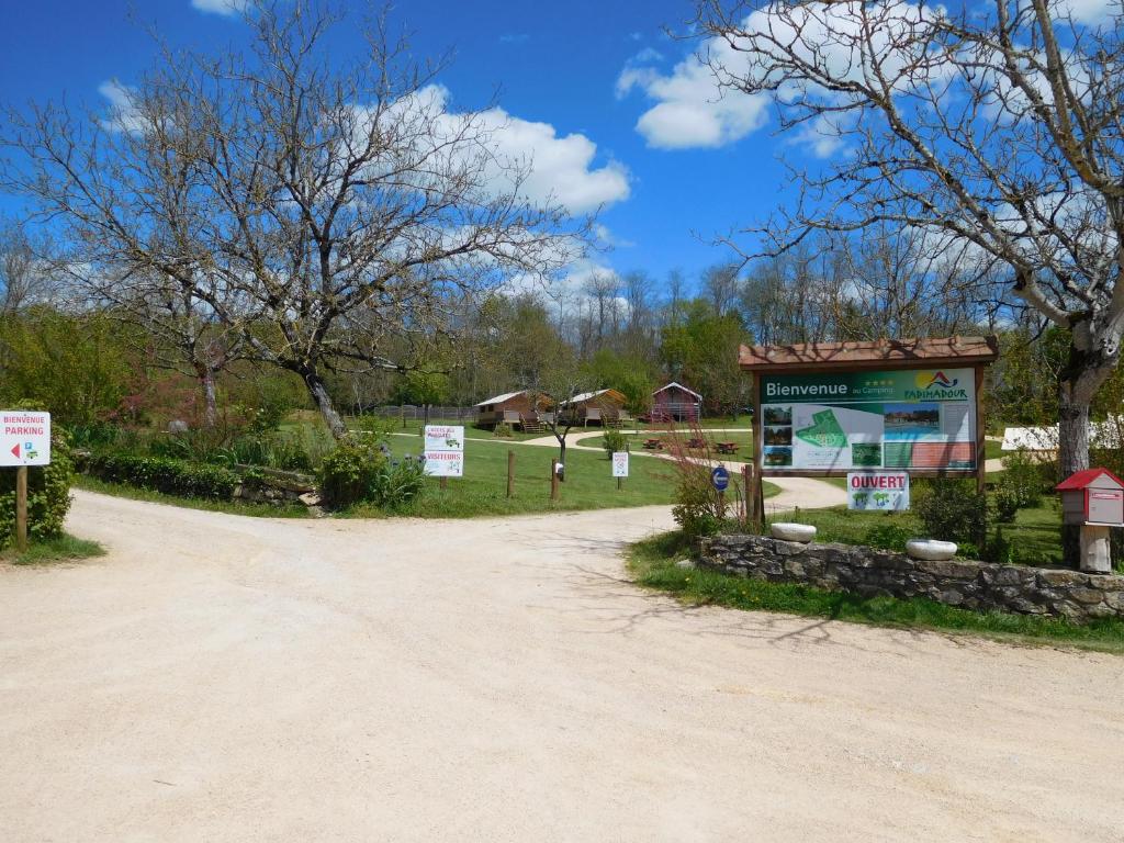 Zahrada ubytování Camping Padimadour