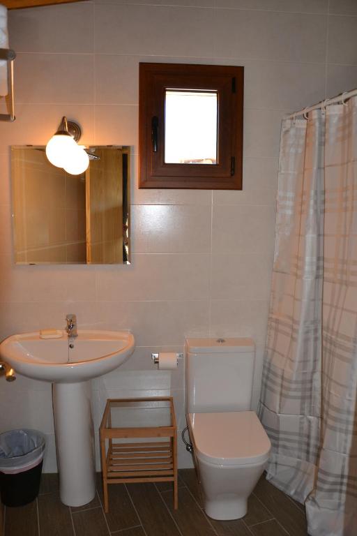 Koupelna v ubytování Casa Carlota