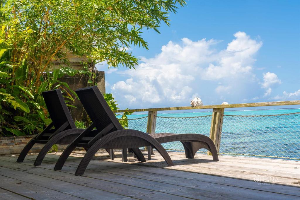 Villa Miti Vai - 3 CH 3 SDB Villa Bord de Mer - photo 2 - Moorea, Polynésie