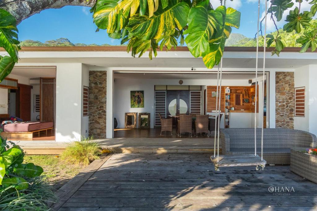Villa Miti Vai - 3 CH 3 SDB Villa Bord de Mer - photo 5 - Moorea, Polynésie