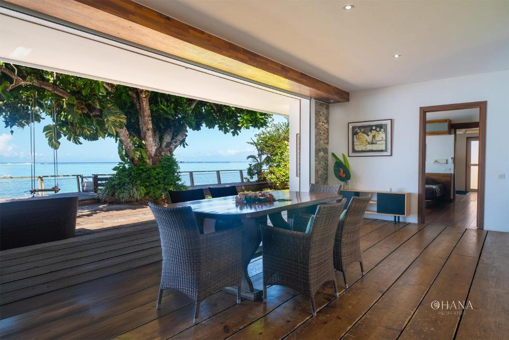 Villa Miti Vai - 3 CH 3 SDB Villa Bord de Mer - photo 6 - Moorea, Polynésie