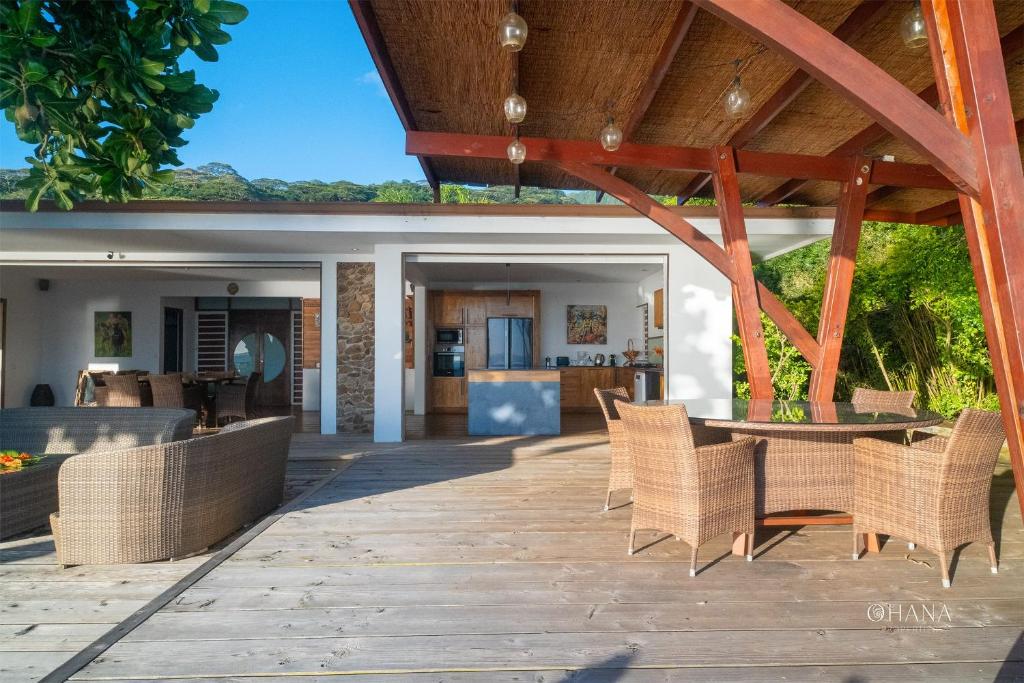 Villa Miti Vai - 3 CH 3 SDB Villa Bord de Mer - photo 9 - Moorea, Polynésie