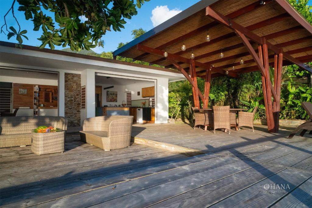 Villa Miti Vai - 3 CH 3 SDB Villa Bord de Mer - photo 10 - Moorea, Polynésie