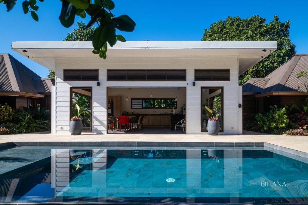 Villa Te Nunoa - Villa Polynésienne avec Piscine Eau Salée - photo 3 - Moorea, Polynésie