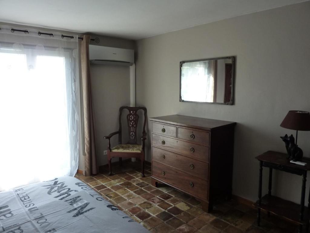 Postel nebo postele na pokoji v ubytování B&B L'Estuve provencale