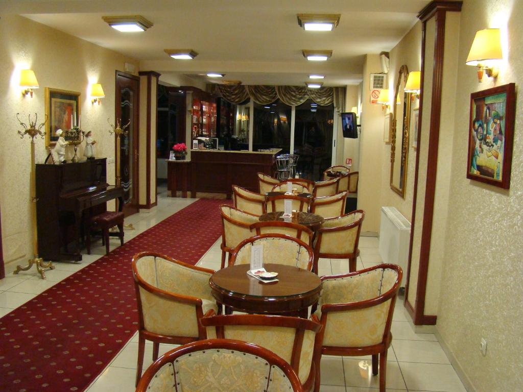 Posezení v ubytování Hotel Vila Ariston