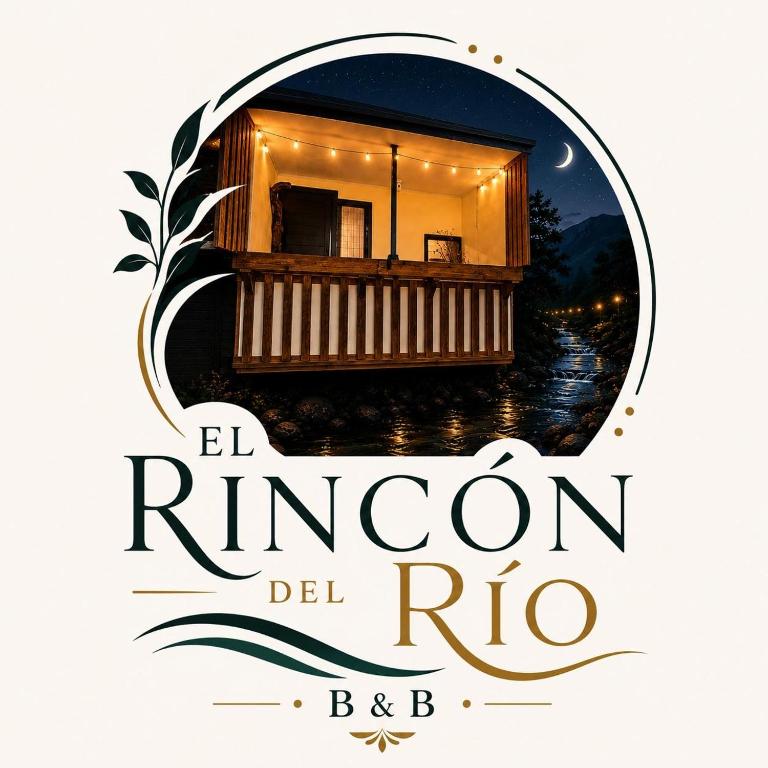 a logo for el riveron del rio at Rincón del río B&B in Ángeles