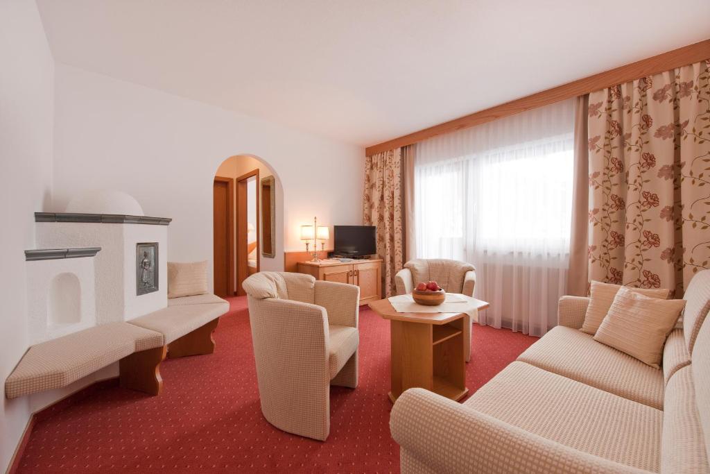 Posezení v ubytování Hotel Jagdhof Bed & Breakfast