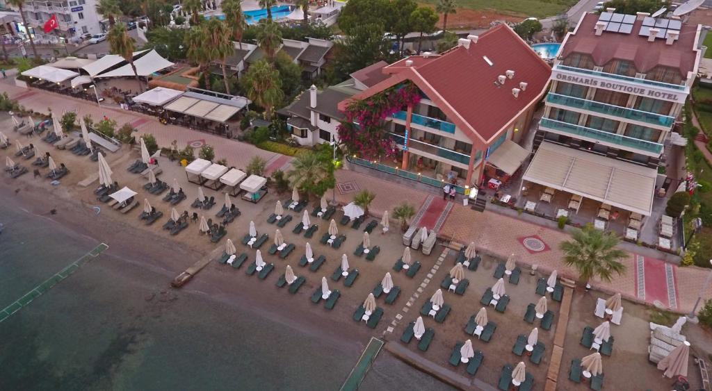 Letecký snímek ubytování Örsmaris Boutique Hotel