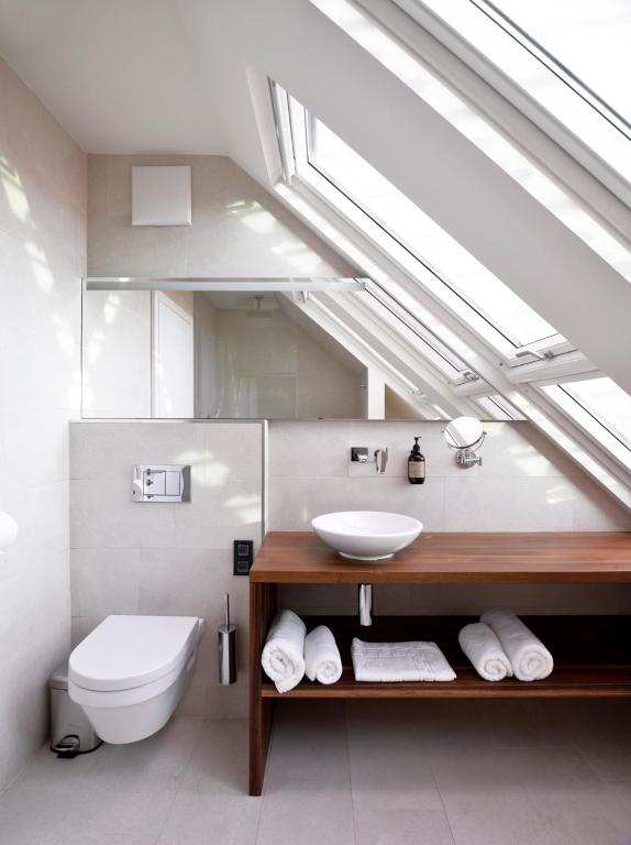 Vannituba majutusasutuses Hotel Maribor, City apartments