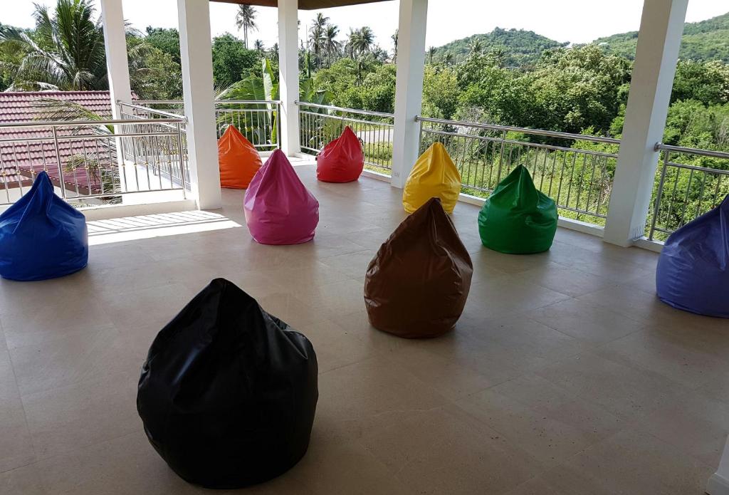 Balkón nebo terasa v ubytování The Hillside Pranburi Resort