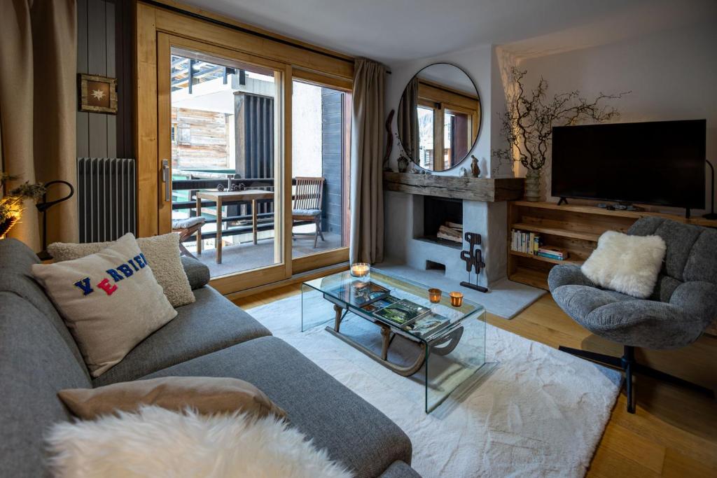La Ruinette-charming 1-bed flat in Verbier centre