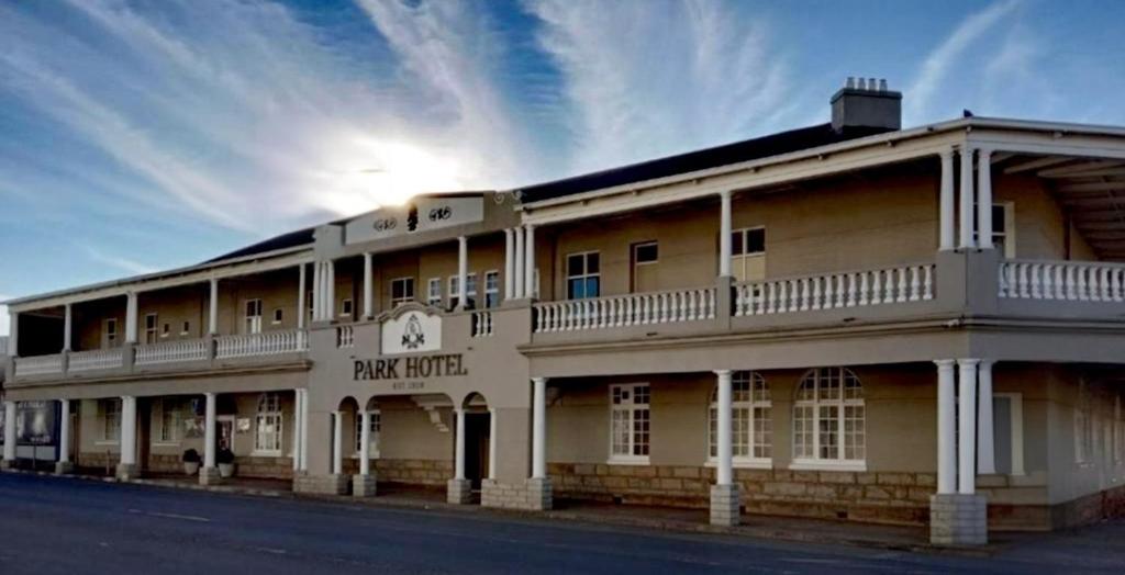 a building on the side of a street at Park Hotel Bethlehem in Bethlehem