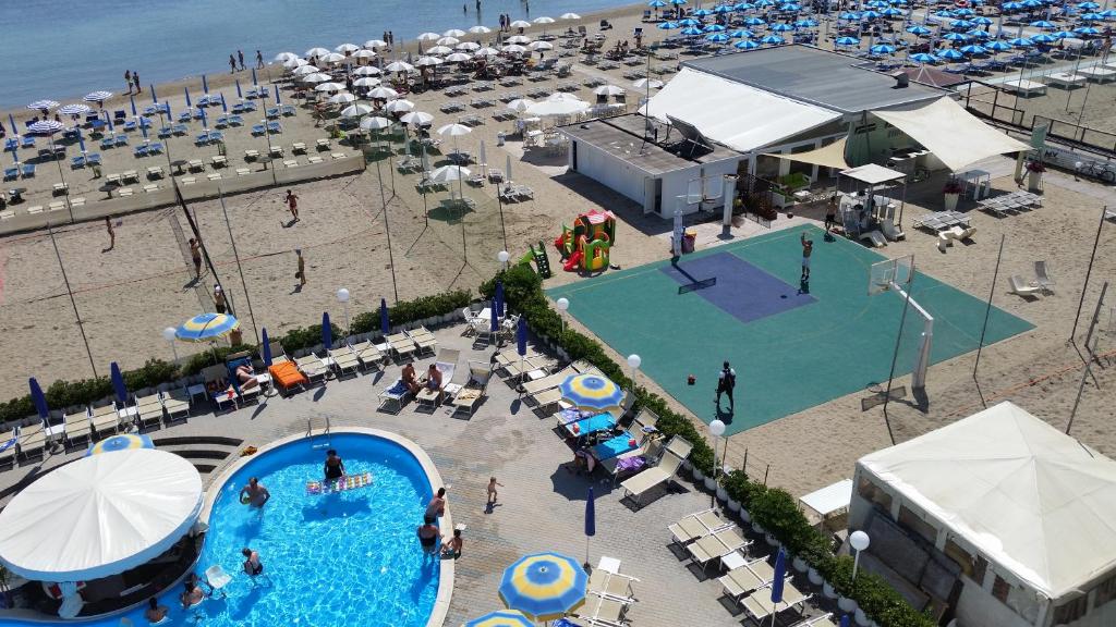 Bazén v ubytování Hotel Marco nebo v jeho okolí