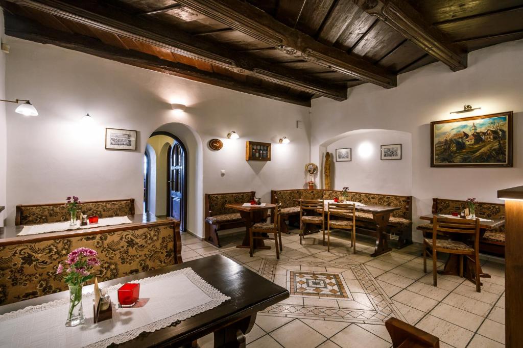 Posezení v ubytování Penzión - Restaurant Atrium