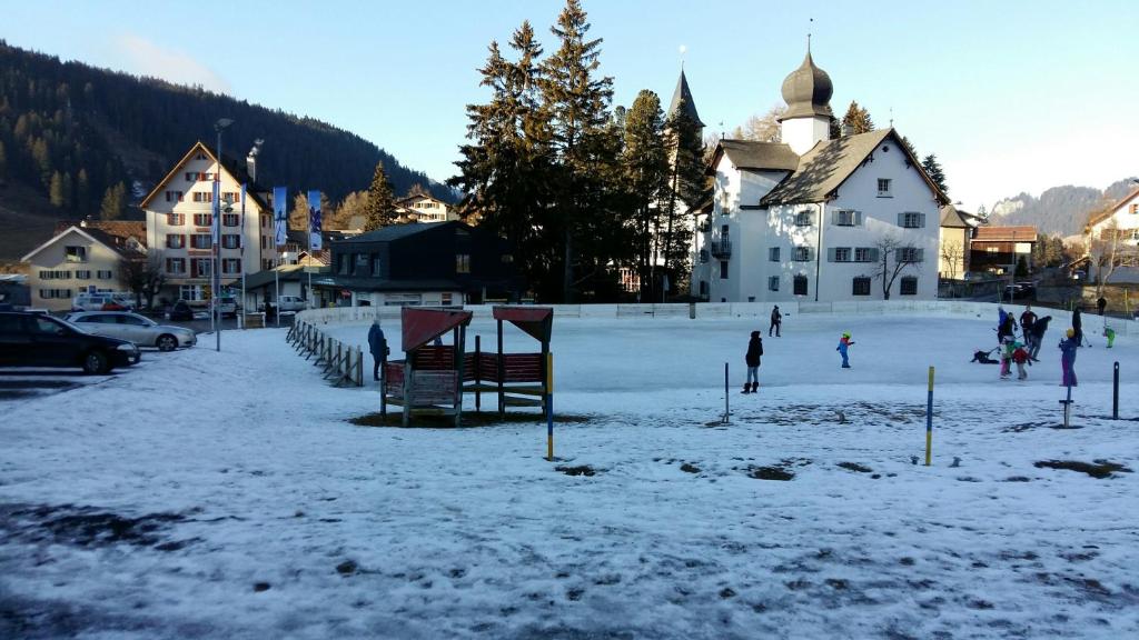 Hotel Stätzerhorn v zimě