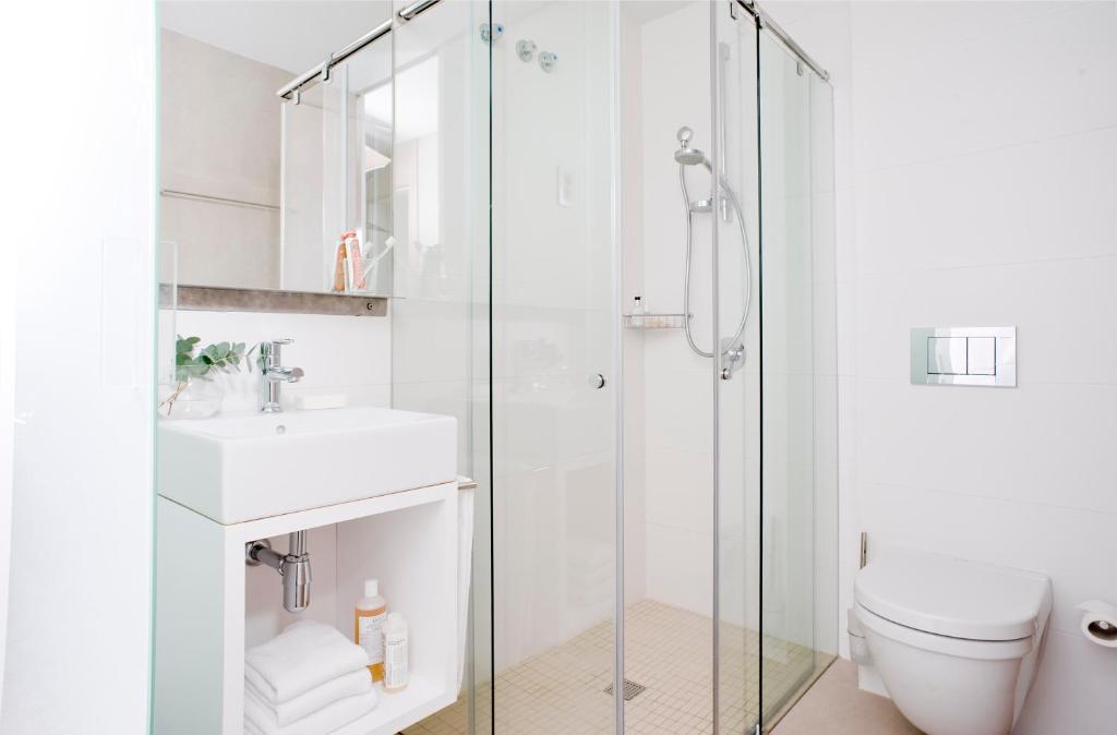 Koupelna v ubytování Eric Vökel Boutique Apartments - BCN Suites