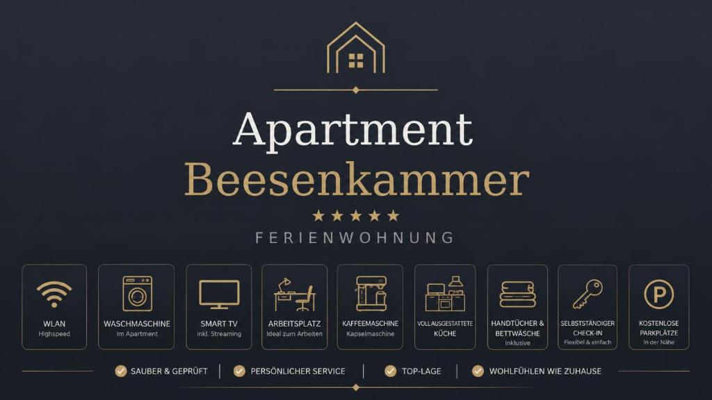 a sign for a restaurantessenessenessenessenessenessenessenessenessenessenfficient at Beesenkammer - zentrales StudioApartment Halle in Halle an der Saale