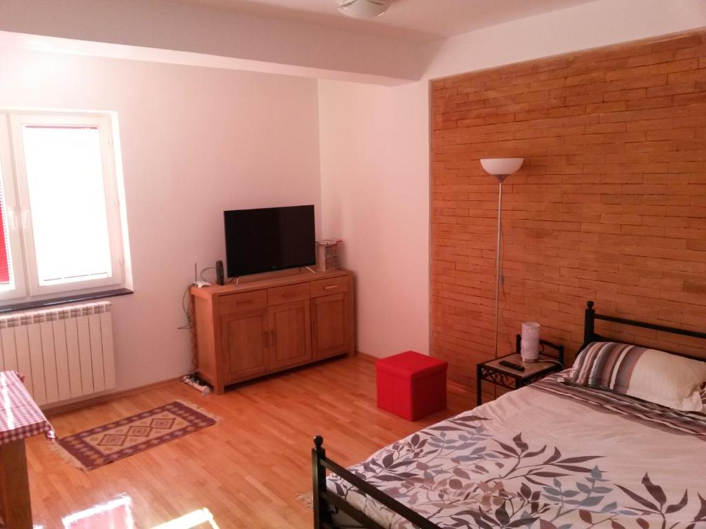 Voodi või voodid majutusasutuse Risto's Apartment toas