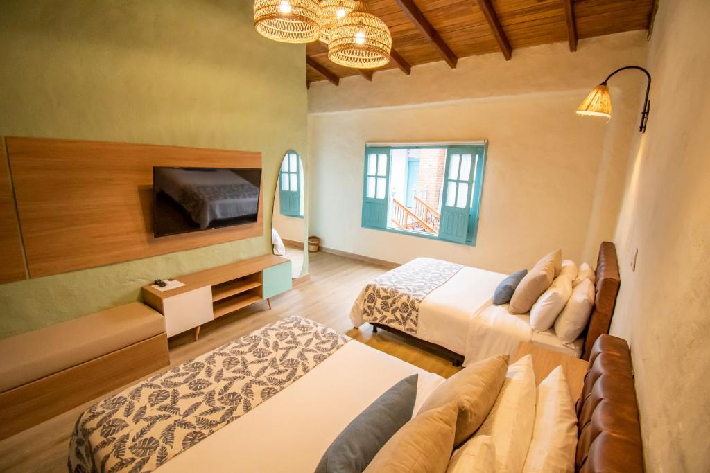 Travel Proud Sustainability certification Hotel Salento Real Eje Cafetero - Quarto Quádruplo Superior