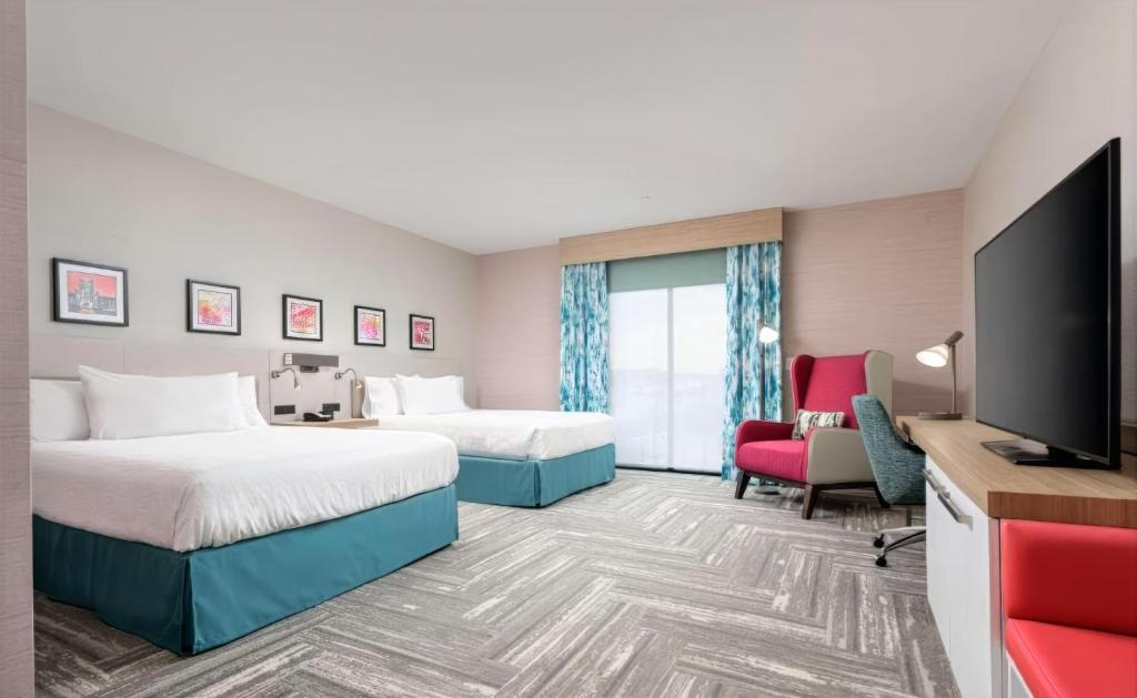 Hilton Garden Inn Knoxville Papermill Drive, Tn - Habitación Queen Con Dos Camas Queen