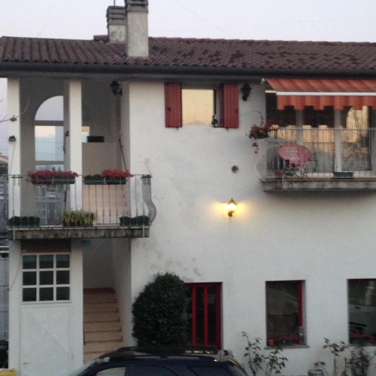 Budova, v ktorej sa ubytovanie bed & breakfast nachádza
